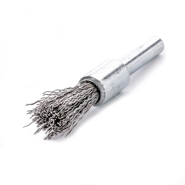 Afbeeldingen van Penseelborstel 12mm 6mm stift   rvs