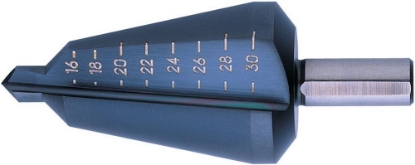 Afbeeldingen van FORUM HSS-plaatschilboormachine, TiAlN, recht gegroefd 16-30.5 9mm