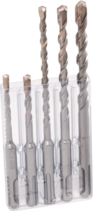 Afbeeldingen van FORUM SDS-plus hamerboorset, 2 snijkanten, 5 stuks