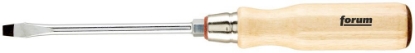 Afbeeldingen van FORUM Schroevendraaier voor sleufschroeven, houten heft 10.0x1.6x175mm