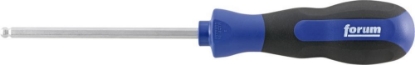 Afbeeldingen van FORUM Schroevendraaier voor binnenzeskantschroeven, met kogelkop HEX 5x100mm