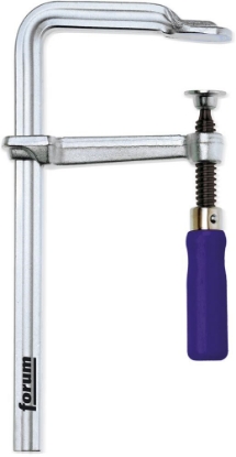 Afbeeldingen van FORUM Lijmklem geheel staal, houten greep 200x140mm