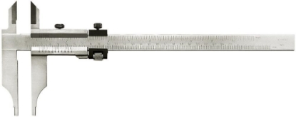 Afbeeldingen van FORUM Werkplaatsschuifmaat met punten, met fijninstelling 1000x150mm