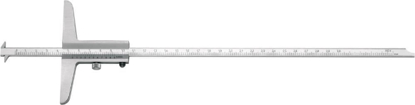 Afbeeldingen van FORUM Diepteschuifmaat met dubbelzijdig meetvlak 300x100mm