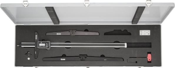 Afbeeldingen van FORUM Digitale diepteschuifmaat lichtmetaal 500mm