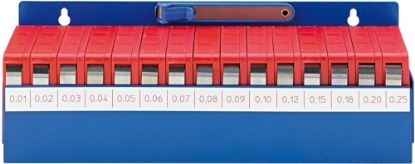Afbeeldingen van FORUM Voelermaatband in werkplaatsbox 0.01-0.25mm