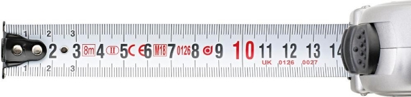 Afbeeldingen van FORUM Rolbandmaat, nylon gecoat 8m x 25mm