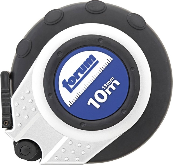 Afbeeldingen van FORUM Rolbandmaat, verenstaal 10m x 13mm