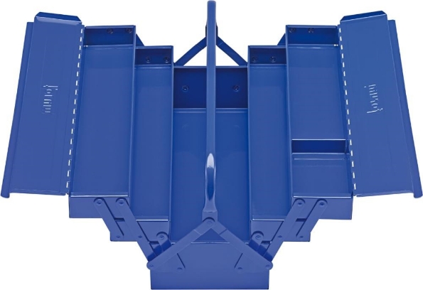 Afbeeldingen van FORUM Plaatstalen gereedschapskist, 5-delig 430