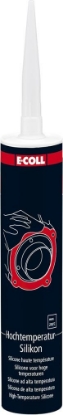 Afbeeldingen van E-COLL Hoge temperatuur-siliconenkit 310ml rood