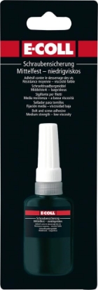 Afbeeldingen van E-COLL Schroefborging, gemiddelde sterkte, lage viscositeit 10ml
