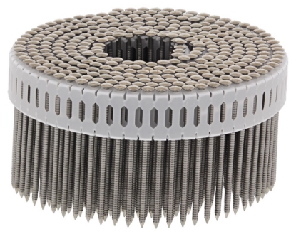 Afbeeldingen van PASLODE  0° In-tape plastic gebonden spoelnagels lenskop, 2,1x45mm ring Inox Serviceklasse 3