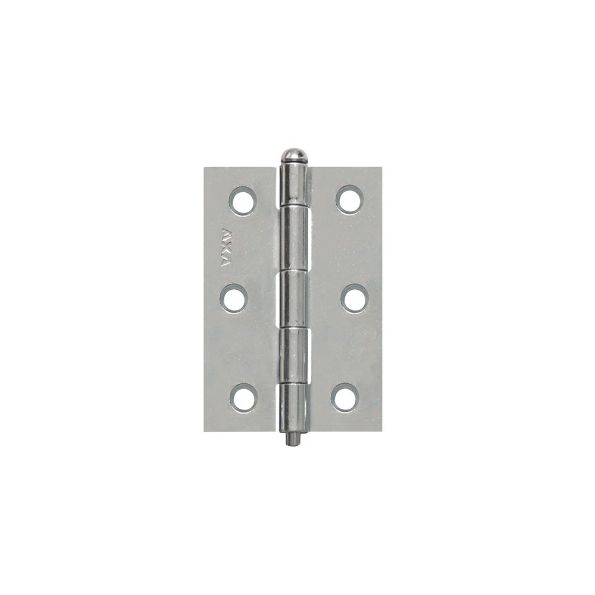 Afbeeldingen van AXA Smal scharnier ongelagerd gegealvaniseerd 76x51mm