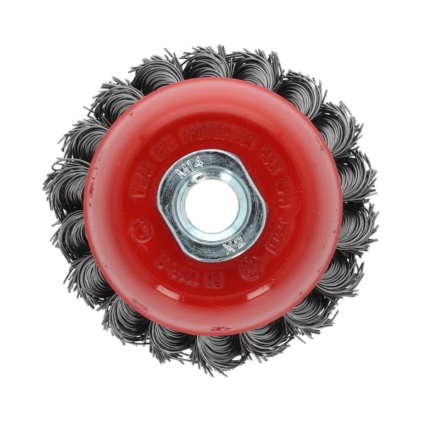 Afbeeldingen van Flexovit Komborstel Staaldraad Getordeerd 0,50 65xm14