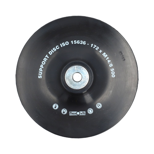 Afbeeldingen van Flexovit Steunschijf Nylon Medium 180x m14