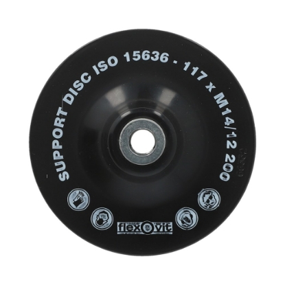 Afbeeldingen van Flexovit Steunschijf Nylon Medium 125xm14