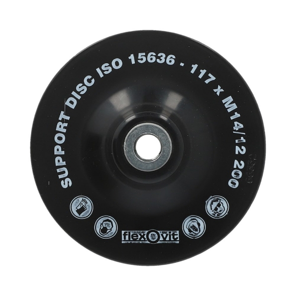 Afbeeldingen van Flexovit Steunschijf Nylon Medium 125xm14