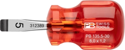 Afbeeldingen van PB Swiss Tools AG Classic Stubby schroevendraaier Zaagsnede 8,0x30mm