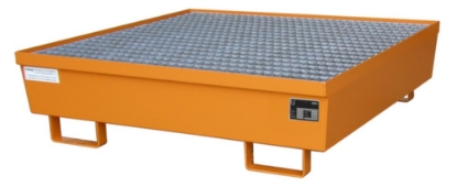 Afbeeldingen van Bauer Opvangbak oranje 245ltr AM-4/A