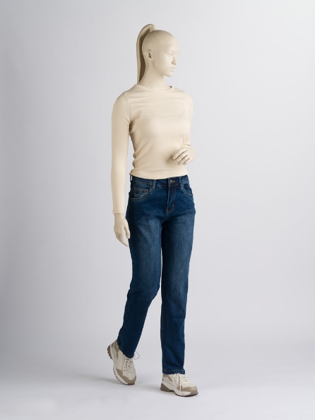 Afbeeldingen van 247 Jeans Dames Jeans Rose S17 Midden Blauw W36L34