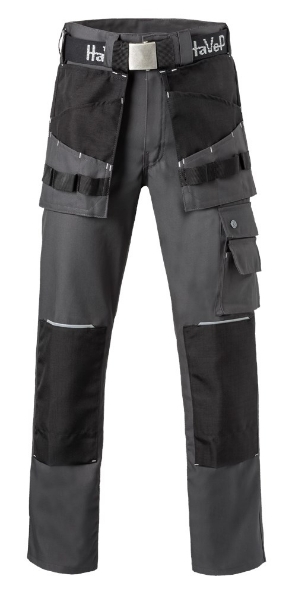 Afbeeldingen van HAVEP Workwear/Protective wear Werkbroek Worker.pro 8730 grijs/zwart 50