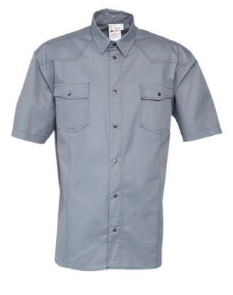 Afbeeldingen van HAVEP Workwear/Protective wear Hemd korte mouw Basic Grijs 3XL