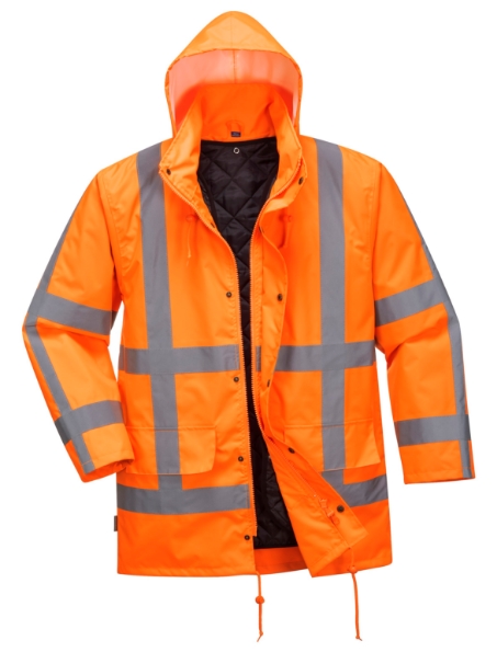 Afbeeldingen van Portwest parka r460 fluor oranje