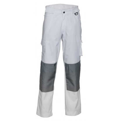 Afbeeldingen van Havep broek 8597 wit/grijs