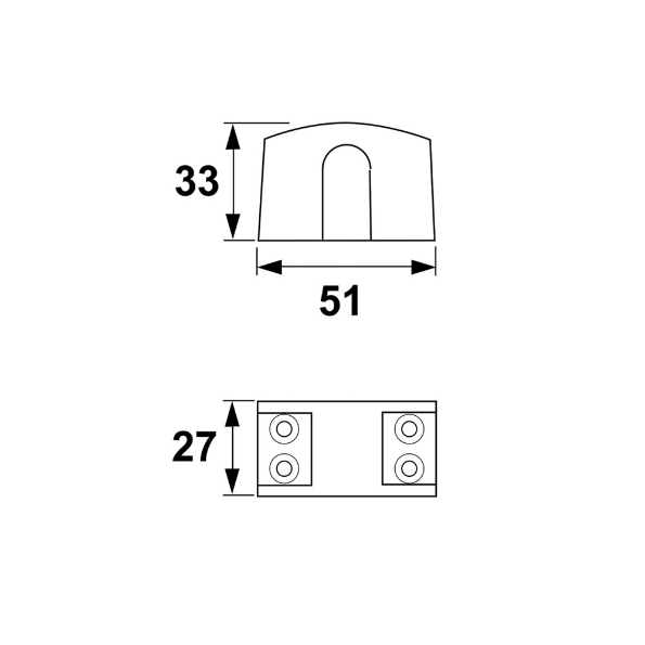 Afbeeldingen van AXA Opbouwsluitkom 3012 wit