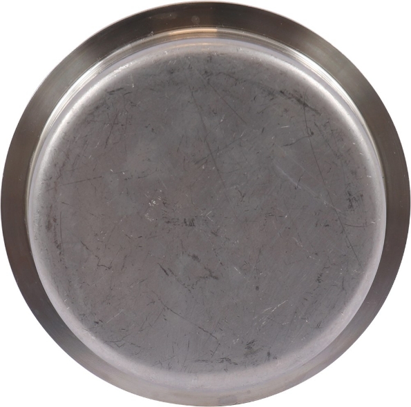 Afbeeldingen van Oxloc Schuifdeurkom, 70 mm, rond, rvs mat geborsteld