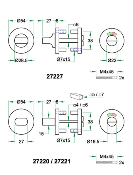 Afbeeldingen van Oxloc Rozet wc op stalen onderrozet rvs