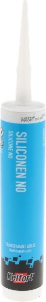 Afbeeldingen van Kelfort Siliconenkit NO trijs transparant grijs 310ml