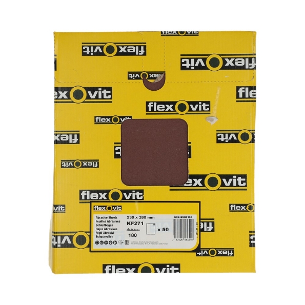 Afbeeldingen van Flexovit Schuurvel Alox KF271 K180