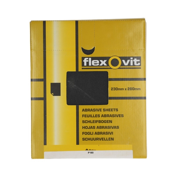 Afbeeldingen van Flexovit Schuurvel Waterproof PA891 K180