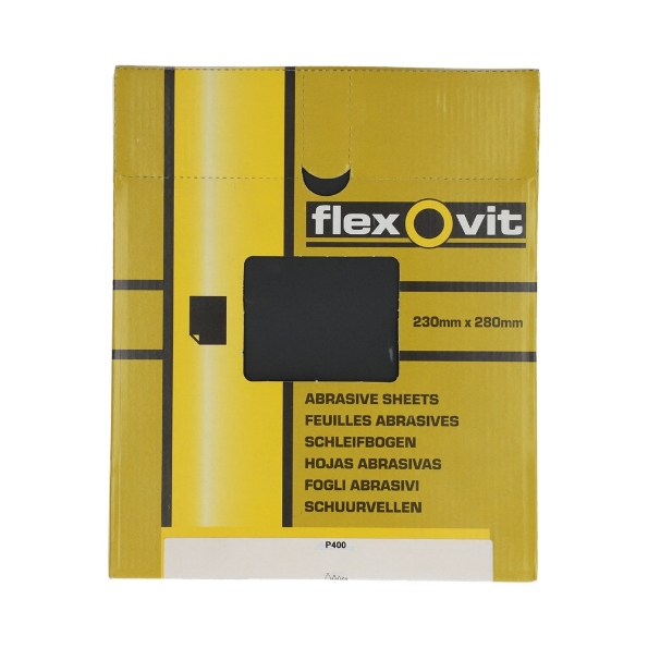 Afbeeldingen van Flexovit Schuurvel Waterproof PA891 K400