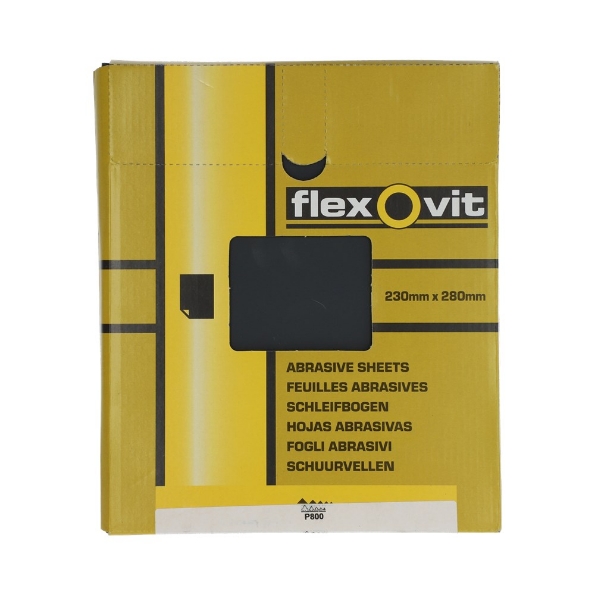 Afbeeldingen van Flexovit Schuurvel Waterproof PA891 K800