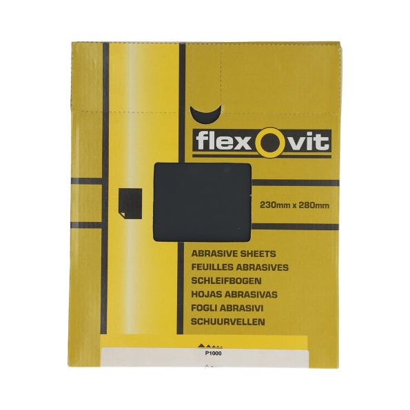 Afbeeldingen van Flexovit Schuurvel Waterproof PA891 K1000