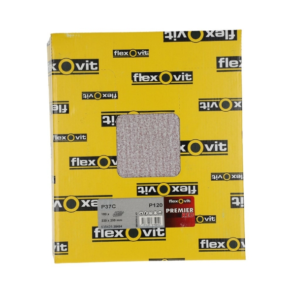 Afbeeldingen van Flexovit Schuurvel Premier Red P37C K120  230x280mm