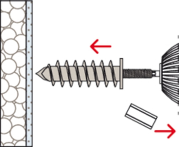 Afbeeldingen van fischer Isolatiemateriaalplug FID-R