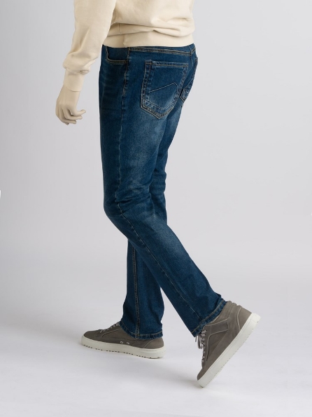 Afbeeldingen van 247 Jeans Heren Jeans Palm Slim S07 midden Blauw W34L32