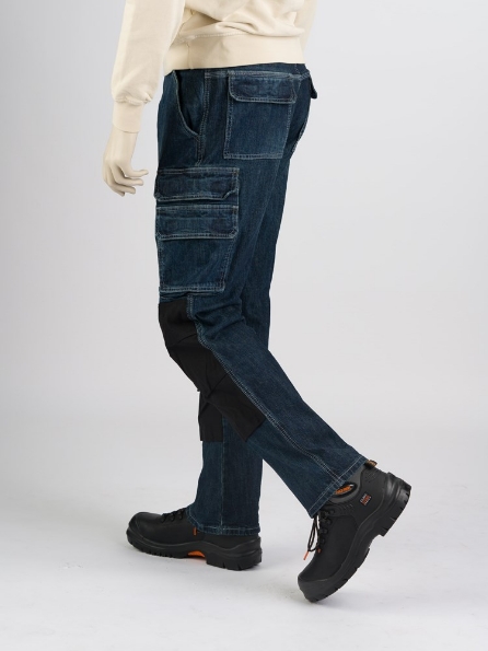 Afbeeldingen van 247 Jeans Werk Jeans Bison D30 donker Blauw W40L36