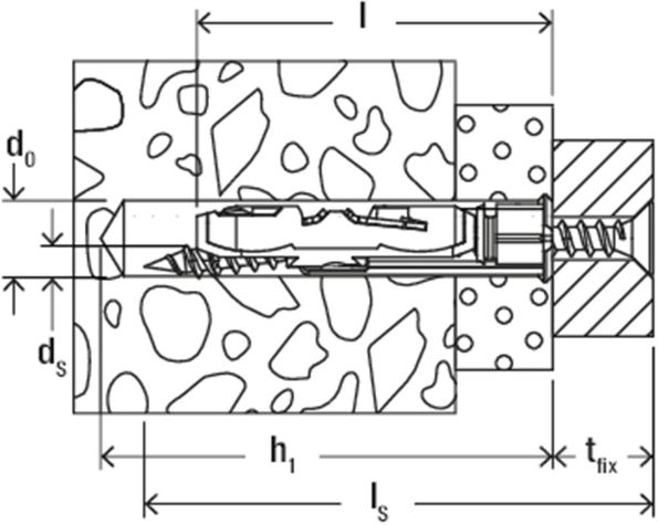Afbeeldingen van fischer Hollewandplug DuoTec 12
