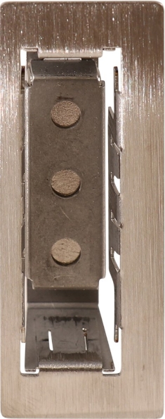 Afbeeldingen van Oxloc Sluitplaat voor magneetslot CT3 voor dagschoot Voor aluminium en stalen kozijnen