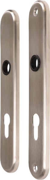 Afbeeldingen van Oxloc Langschild PC72 rvs, ovaal model