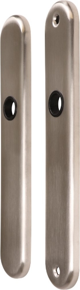 Afbeeldingen van Oxloc Langschild blind rvs, ovaal model