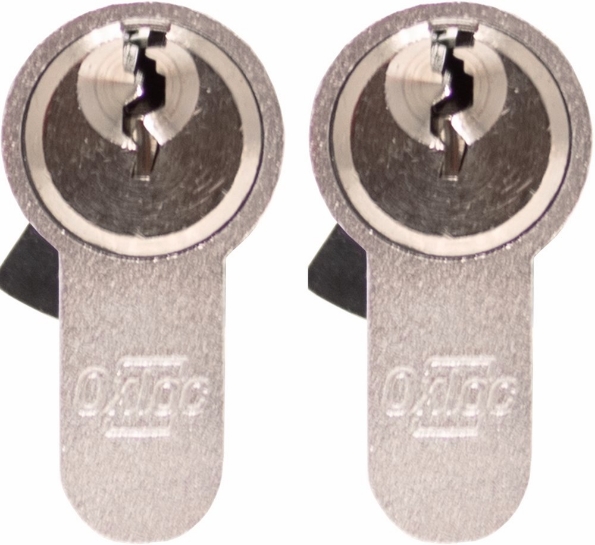 Afbeeldingen van Oxloc Profielcilinder dubbel 30t30 per 2 gelijksluitend