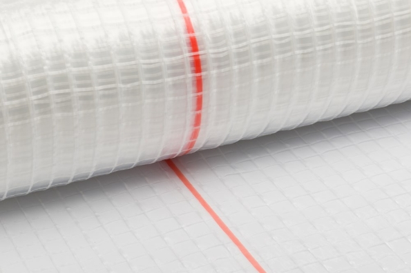 Afbeeldingen van Gefo gewapende folie, 200 cm, 50 meter, ook  voor tijdelijke beglazing, transparant