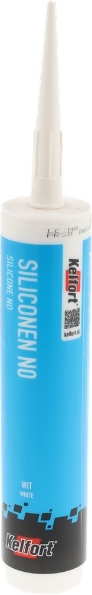 Afbeeldingen van Kelfort Siliconenkit NO crèmewit 310ml