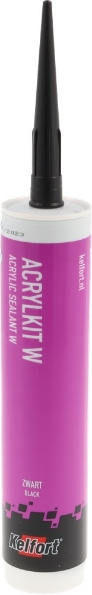 Afbeeldingen van Kelfort Acrylkit W zwart 310ml