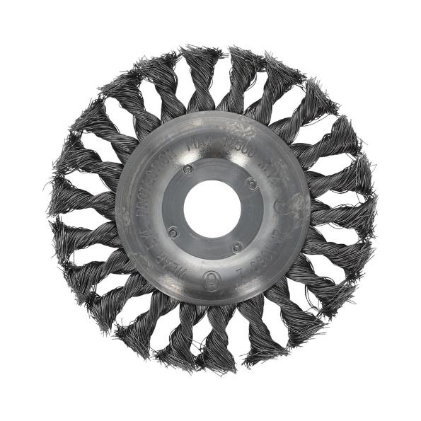 Afbeeldingen van Flexovit Rondborstel Staaldraad Getordeerd 0,3 125x13x22